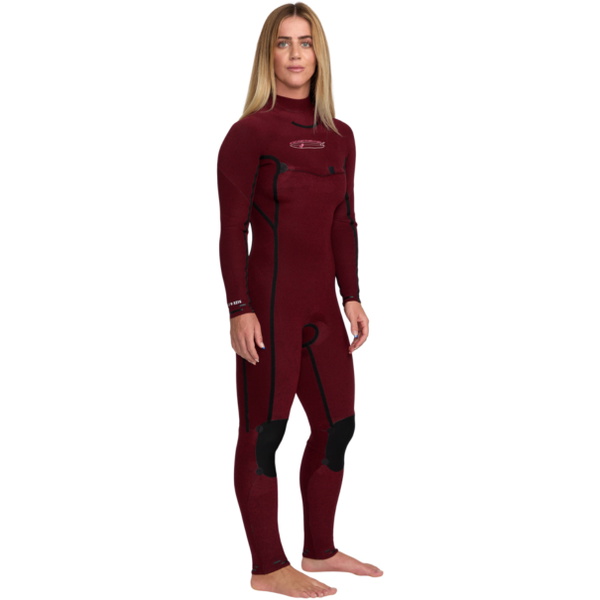 2026 Roxy Kvinders Elite Xtra Stretch 3/2mm Chest Zip Våddragt 26BW213503 - Black